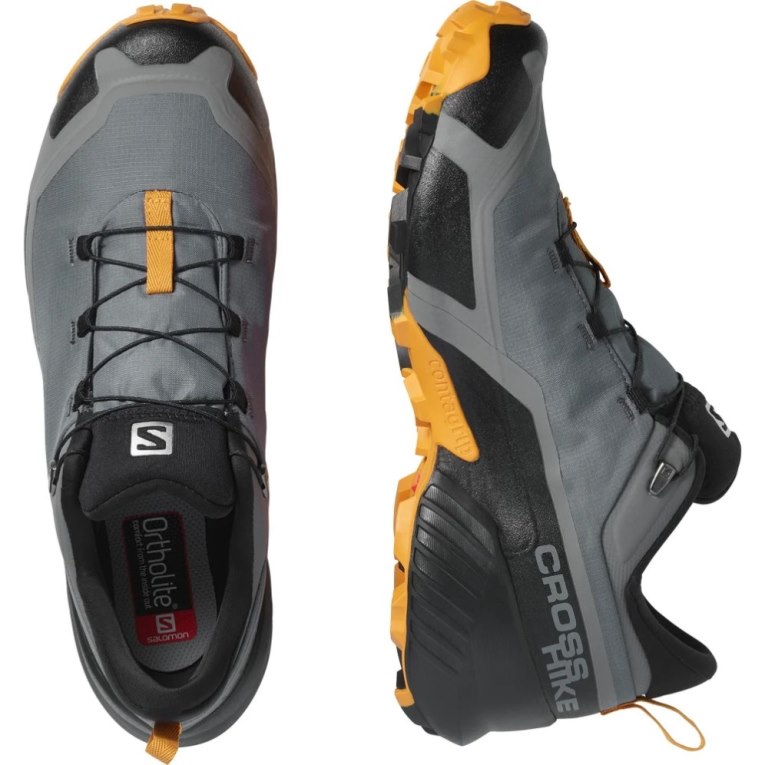 Salomon Cross Hike GTX Turisticke Topanky Panske Siva | SK 4WVYDM